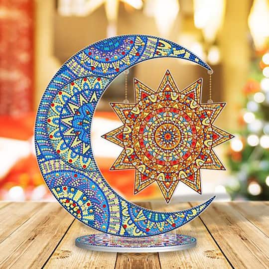 Sparkly Selections Sun and Moon 3D Table Decoration Diamond Painting